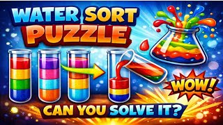 Water sort Puzzle games #Watersortpuzzlegame #Game #puzzle screenshot 2