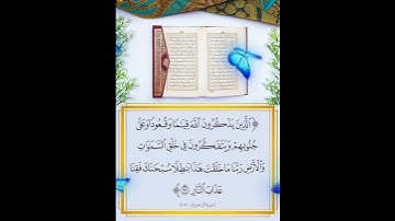 سورة آل عمران الآية ( 191 )