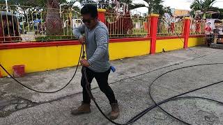batelec changing 3 main lines...causing brownouts in various barangays!