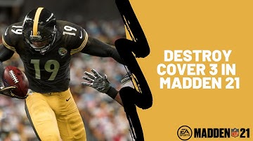How to Beat Cover 3 in Madden 21| How to Beat Zone Defense in Madden 21| Madden 21 Tips and Tricks|