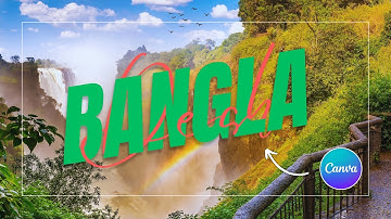 Create Intertwine Text Effect in Canva | Easy Typography Design Tutorial for Beginners