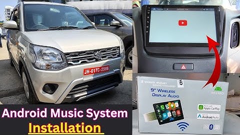 Wagon r vxi android music system installation | Maruti Suzuki 9 inch Android System | OEM Camera ✅