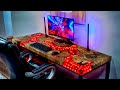 Making a burning lava gaming desk