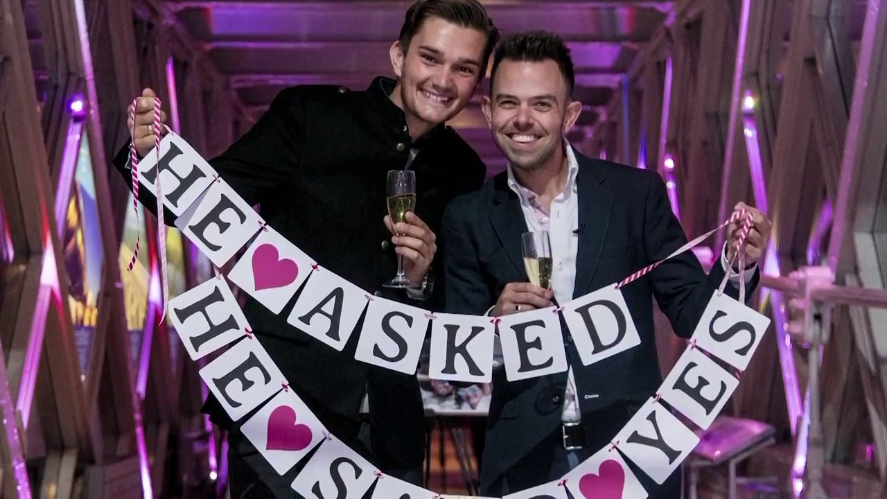 Same-sex marriage proposal teaser video