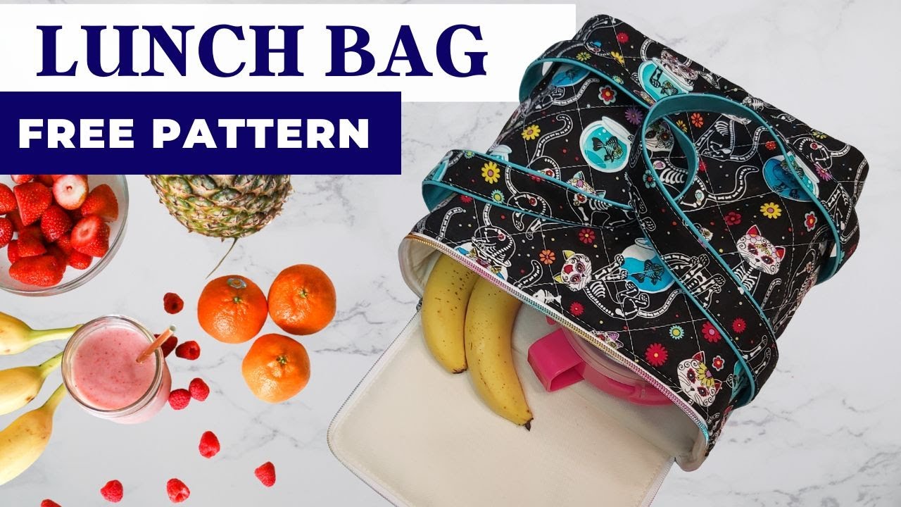 Tiffin Double Compartment Lunch Tote Sewing Pattern — RLR Creations