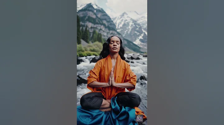 Meditative Prayer of an ascetic Yogini 🧘‍♂️ | Inner Peace Unveiled 🌄 #YogiEnlightenment #Meditation