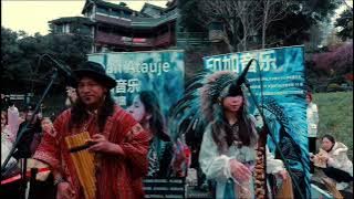 El Cóndor Pasa En Vivo - China Perú - Jean Atauje y Aileen 🪈 2025