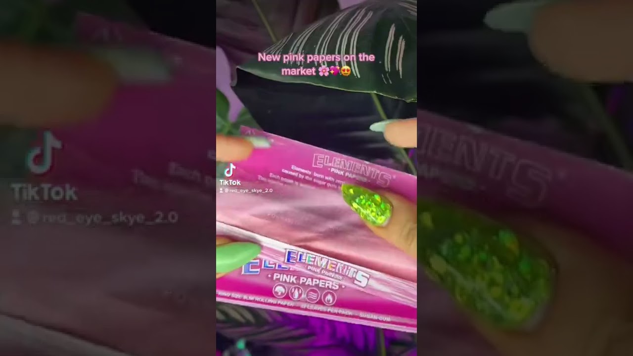 New Pink Elements Rolling Papers || FULL REVIEW OUT NOW
