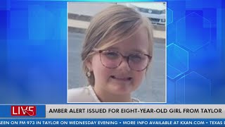 Amber Alert issued for 8-year-old girl abducted from Taylor