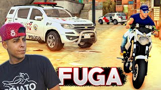 MENOR DA FAVELA DANDO FUGA DE XJ6 TURBO DO RENATO GARCIA - GTA BRASIL