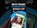Telegram TeraBox Video Open How To Play Telegram TeraBox Video Teraboxvideo Telegram TeraBox Video Open How To Play Telegram TeraBox Video Teraboxvideo