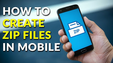 How to Create ZIP File in Mobile | Android & iPhone