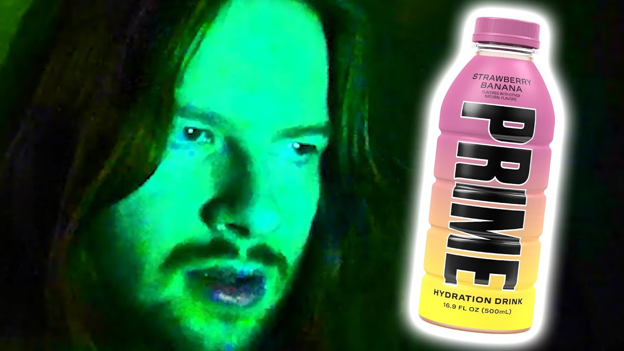 I Tried BANANA STRAWBERRY PRIME at 3AM