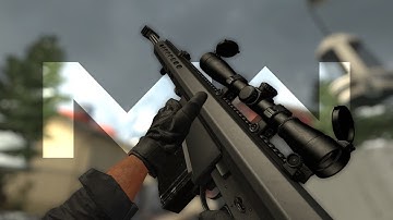[CSS] INS:S BARRETT M82 on MW19 Anims For AWP