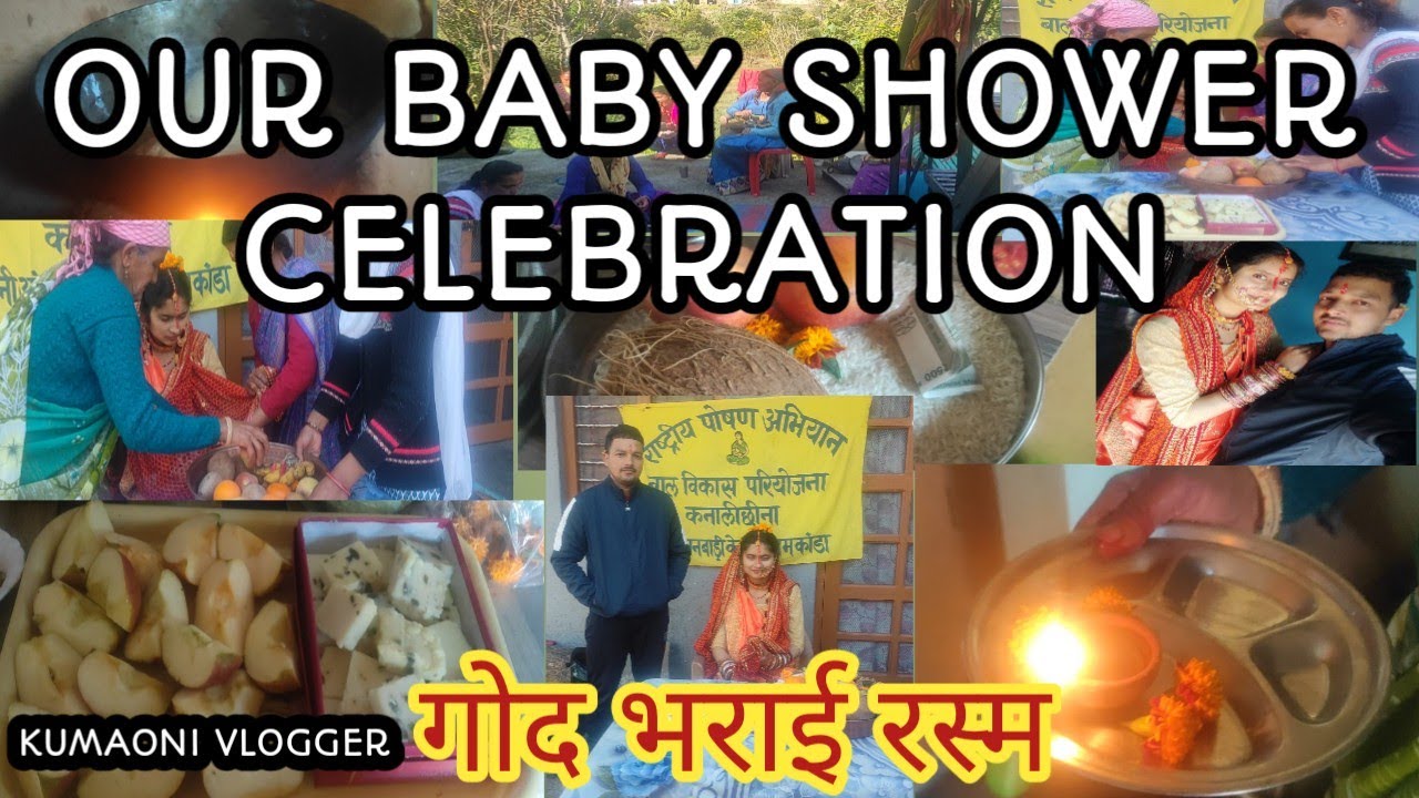 Mere ghar naye mehman a rahe hain | godh bharai rasam | baby shower #kumaonivlogger #uttarakhand