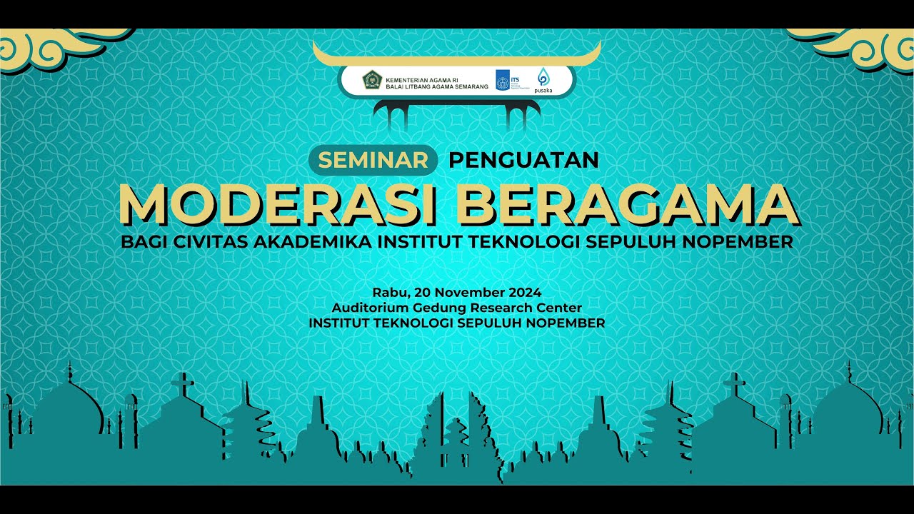 [LIVE] SEMINAR PENGUATAN MODERASI BERAGAMA 2024