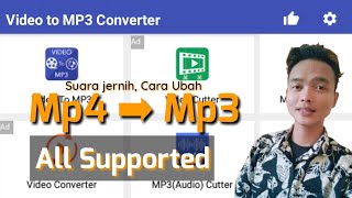 Cara Convert Ubah MP4 to MP3, AAC, FLAC, OPUS, OGG Menjadi Format Suara screenshot 1
