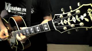 Video thumbnail of "Fred Guitar Maniac - Epiphone Emperor Regent - Ronnie Jordan - So What"