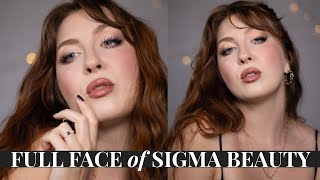 open smokey eye ft. sigma beauty