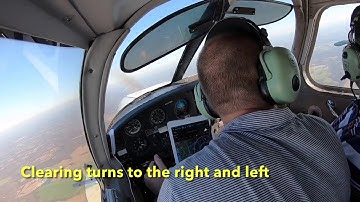 How to do a STEEP TURN in a Piper Cherokee 140 | Private Pilot Flight Review