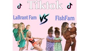 The LaBrant Family Vs The Fish Fam TikTok Dances Compilation Part 4