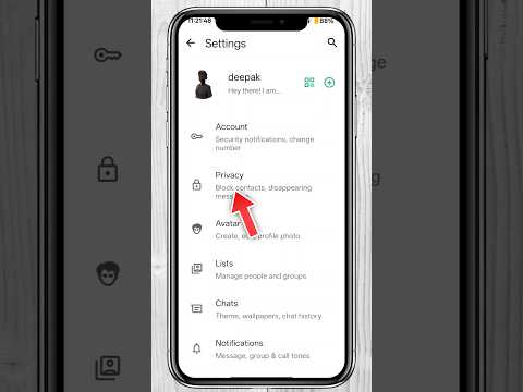 WhatsApp dp privacy