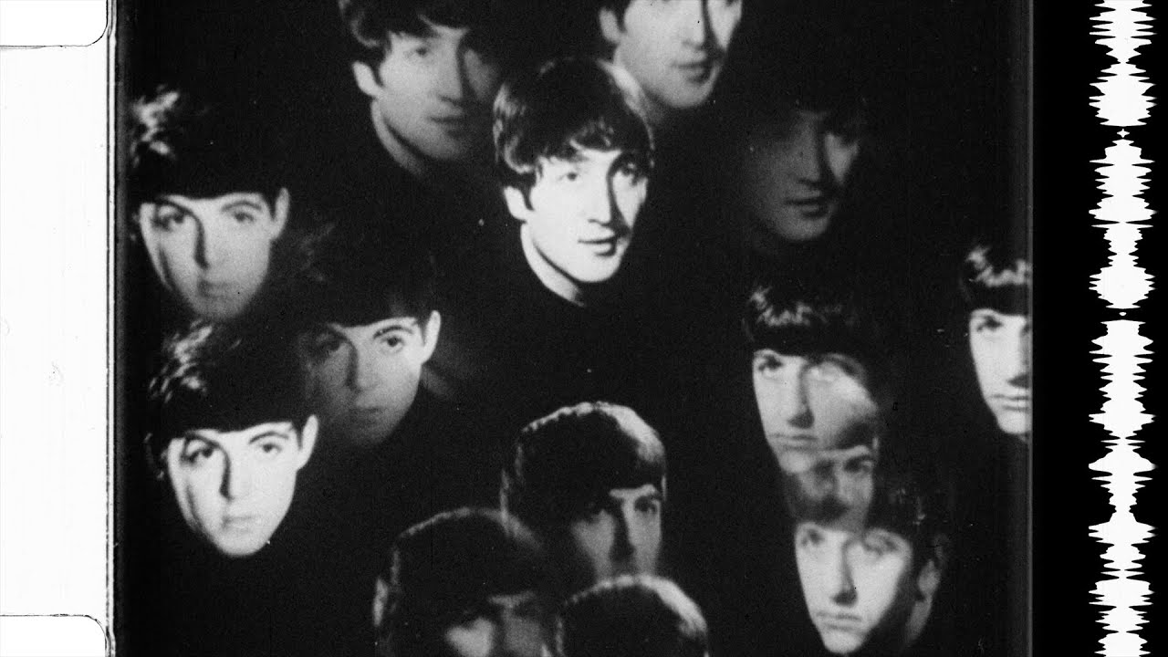 (4K) The Beatles Washington Coliseum Trailer 1964 16mm