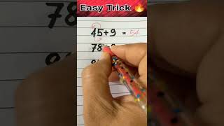 Use This Addition Easy Trick😨 |#mathstricks #maths #mathtrick #mathmatics