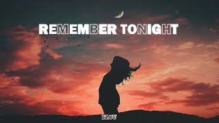 Flou - Remember Tonight