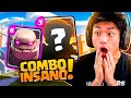 USEI O COMBO MAIS SUBESTIMADO DE GOLEM NO CLASH ROYALE!!