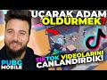 UÇARAK ADAM ÖLDÜREBİLİR MİSİNİZ ? TİKTOK VİDEOLARINI CANLANDIRDIK! PUBG Mobile Komik Anlar