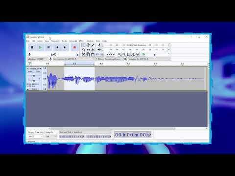 Censoring words in Audacity EZPZ 🎤🎤 | EZPZ #1