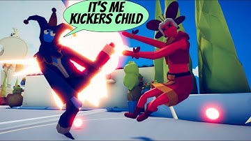 Kickers Child vs Every Faction 1v1 - Totally Accurate Battle Simulator TABS