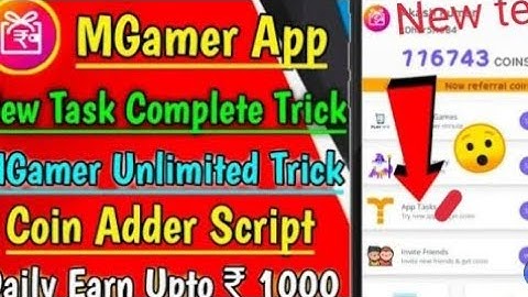 Mgamer App Tasks Complete Trick | Mgamer New Task Complete Trick|MGamer App Task Kaise Complete Kare