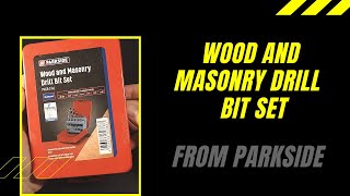 Wood and Masonry Drill Bit Set from PARKSIDE (ref: PHSB 2 A1)