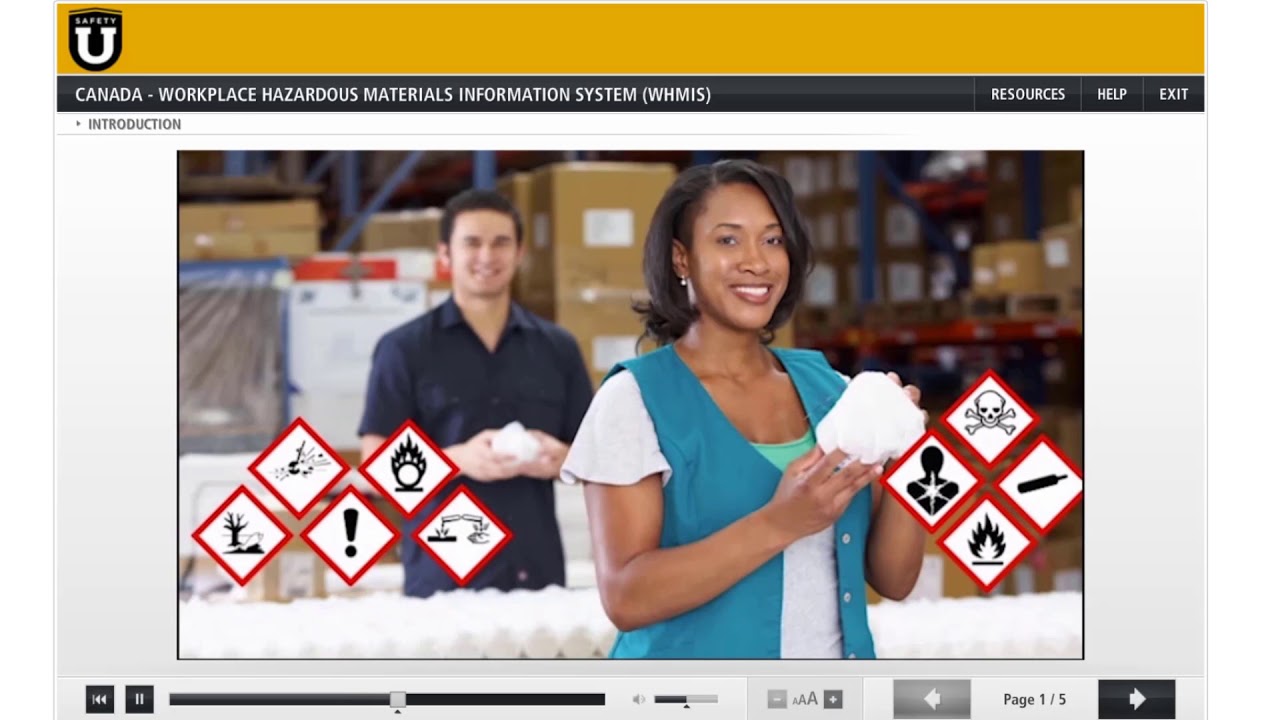 Canada - Workplace Hazardous Materials Information System (WHMIS)