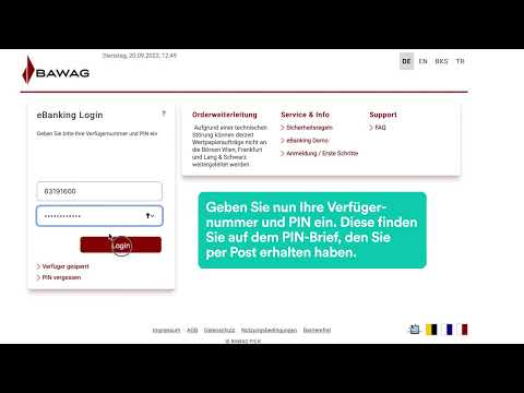 Ersteinstieg ins eBanking