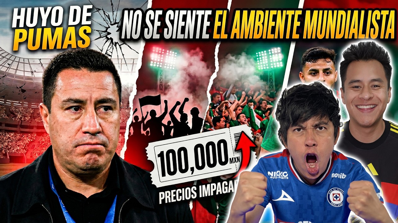 Pumas y América en crisis: salen Efraín, Jardine y Keylor