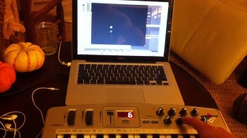 Midi controlled dmx light chases