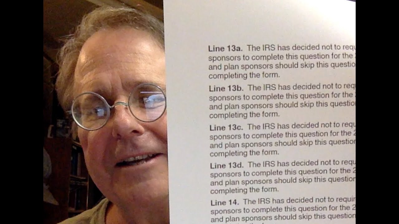 Form 5500 EZ Fun and Implied Passive-Aggressivity