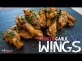 Simple Grilled Sriracha Garlic Butter Wings | SAM THE COOKING GUY