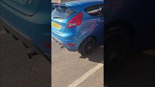 Fiesta Zetec s Hornet backbox exhaust