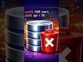 Automatic Data Removal Delete from Table #phpmysql #bootstrap #backenddevelopment #sqltutorial #php