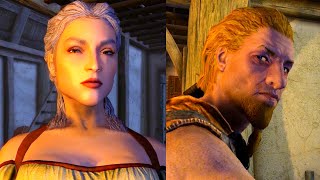Olfina And Jon. All dialogs in Bannered Mare. Skyrim Anniversary Edition screenshot 3
