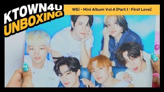jp.ktown4u.com : WEi - ミニアルバム 4集 [Love Pt.1 : First Love