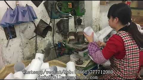 semi auto paper tube curling machine