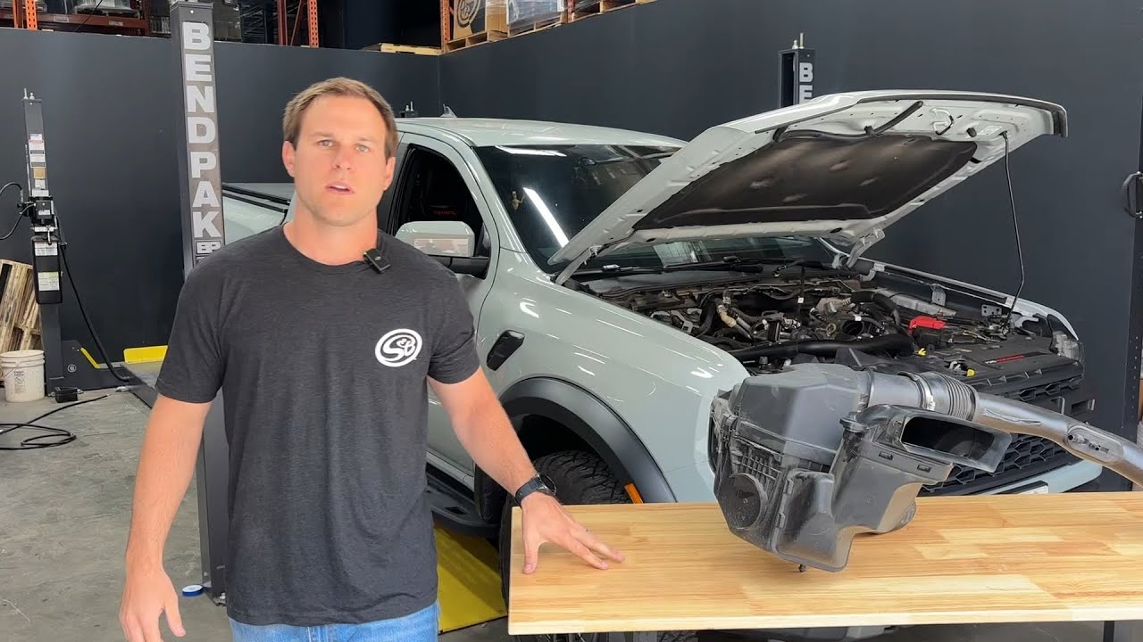 Breakdown of S&B Intake for Ranger Raptor
