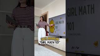 Sevgilime Sunumlu Girl Math 101