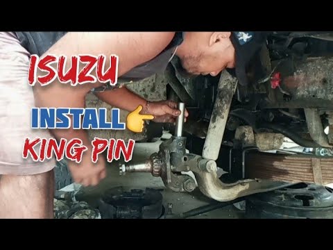 How to Install King Pin|Isuzu Elf (Replacement Bearing & Boshing)