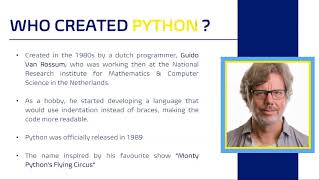 Introduction and Installation of Python| Week 1| Coding with Python: A Course for Absolute Beginners